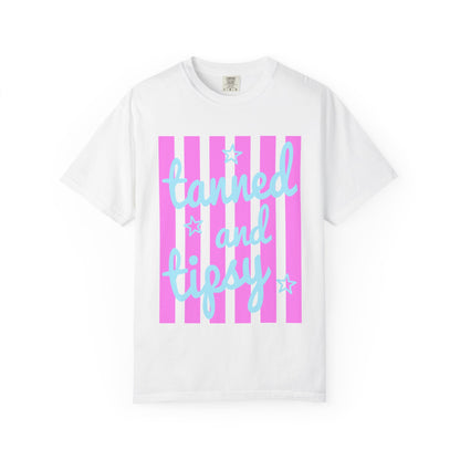 Tanned and Tipsy Graphic T-Shirt