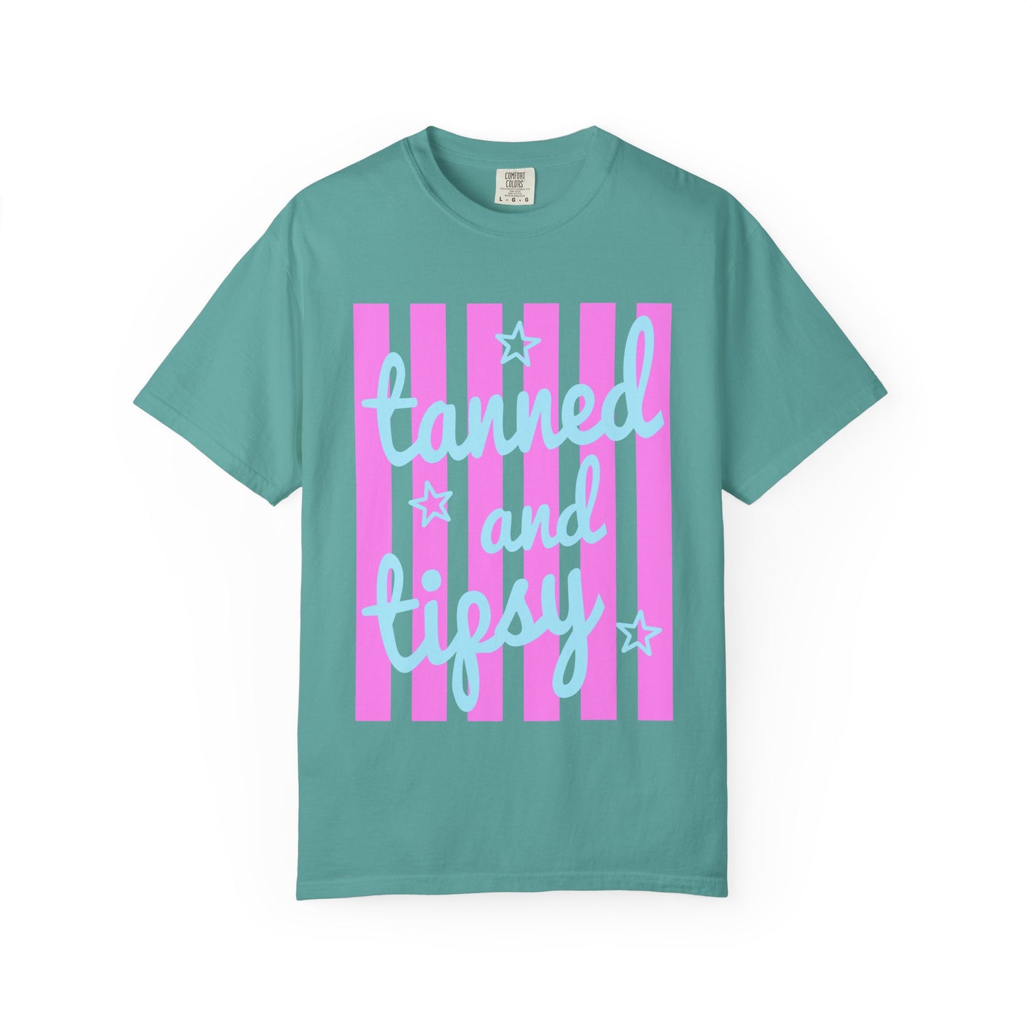 Tanned and Tipsy Graphic T-Shirt