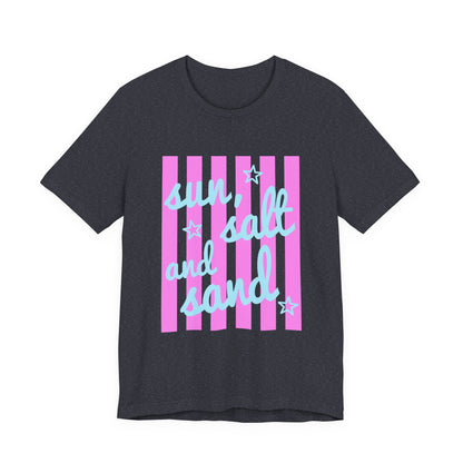 Sun, Salt and Sand Tee — Summer Beach Graphic T-Shirt