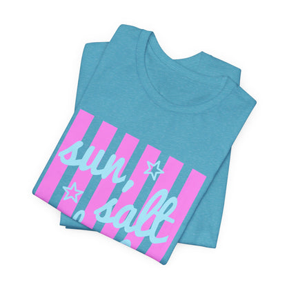 Sun, Salt and Sand Tee — Summer Beach Graphic T-Shirt