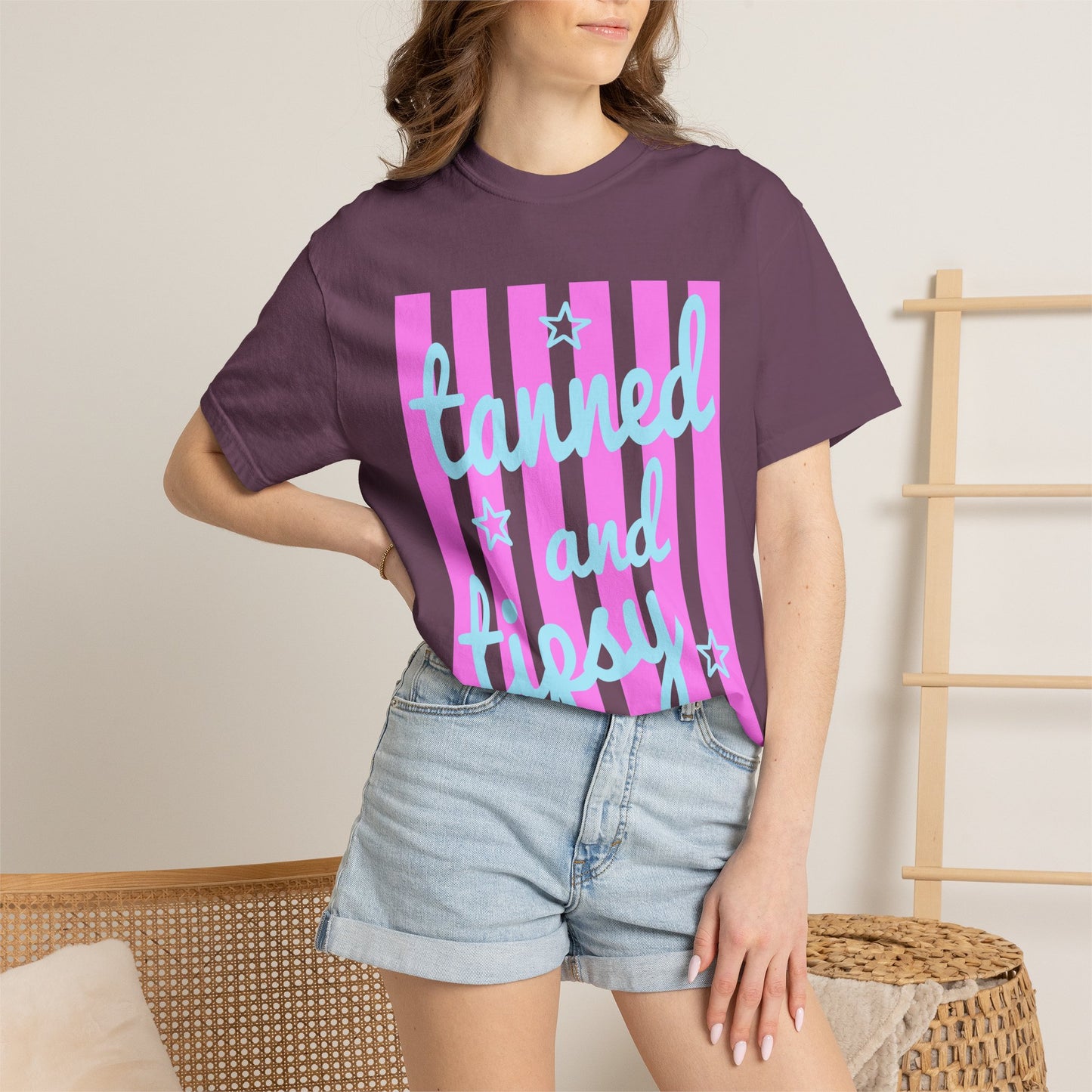 Tanned and Tipsy Graphic T-Shirt