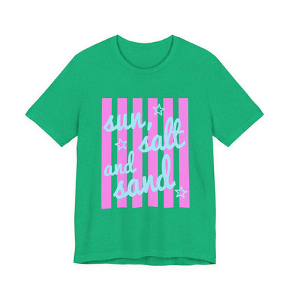 Sun, Salt and Sand Tee — Summer Beach Graphic T-Shirt