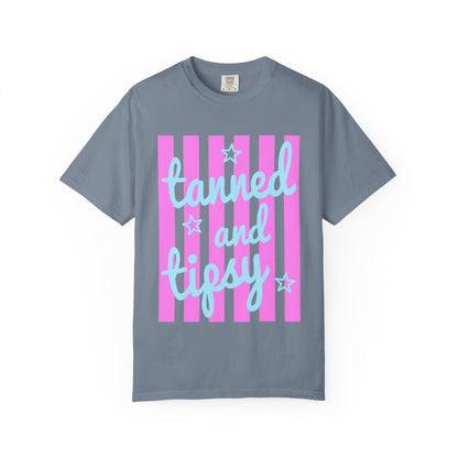 Tanned and Tipsy Graphic T-Shirt