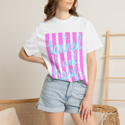 Tanned and Tipsy Graphic T-Shirt