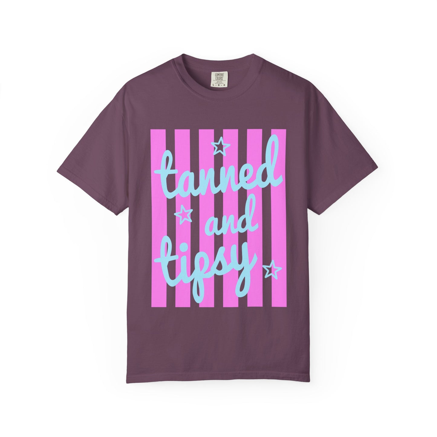 Tanned and Tipsy Graphic T-Shirt