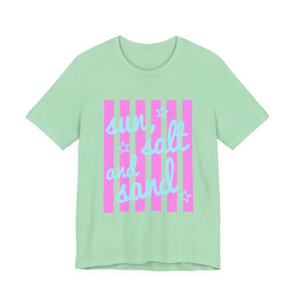 Sun, Salt and Sand Tee — Summer Beach Graphic T-Shirt
