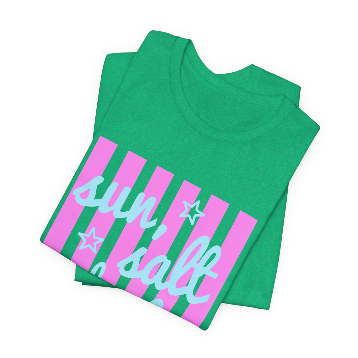 Sun, Salt and Sand Tee — Summer Beach Graphic T-Shirt