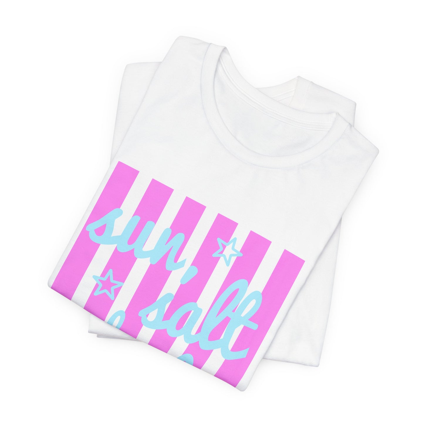 Sun, Salt and Sand Tee — Summer Beach Graphic T-Shirt