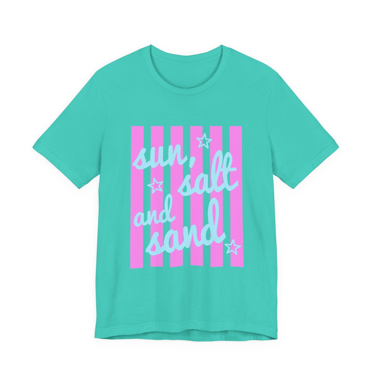 Sun, Salt and Sand Tee — Summer Beach Graphic T-Shirt