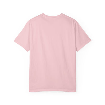 Salt Babe T-Shirt — Pastel Pink Stripe Graphic Tee