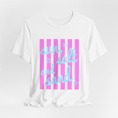 Sun, Salt and Sand Tee — Summer Beach Graphic T-Shirt
