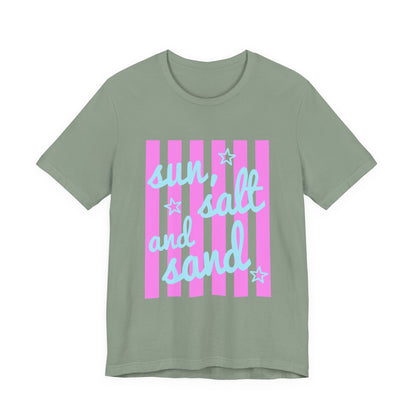 Sun, Salt and Sand Tee — Summer Beach Graphic T-Shirt