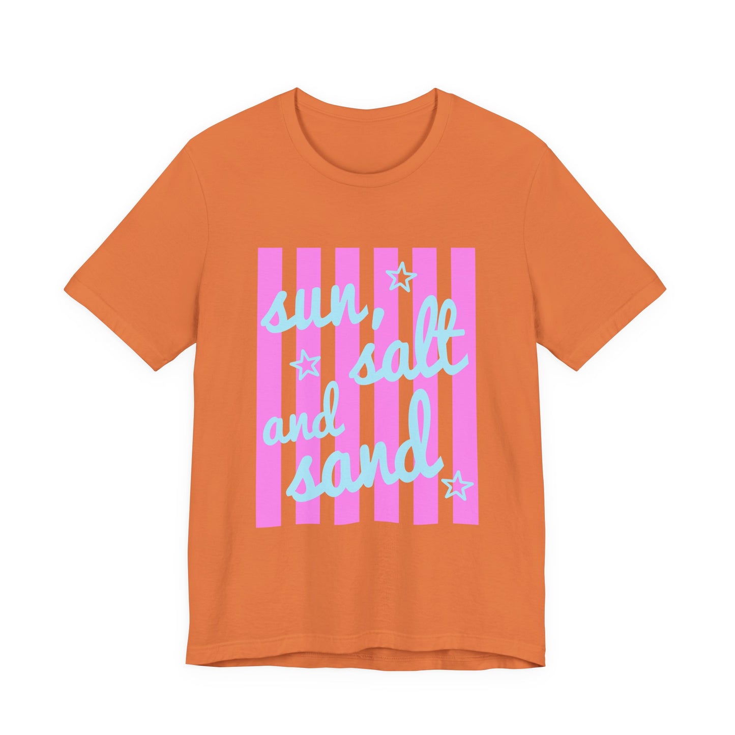 Sun, Salt and Sand Tee — Summer Beach Graphic T-Shirt