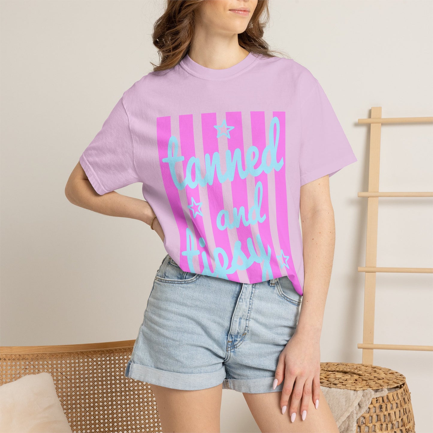 Tanned and Tipsy Graphic T-Shirt