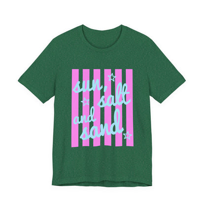 Sun, Salt and Sand Tee — Summer Beach Graphic T-Shirt