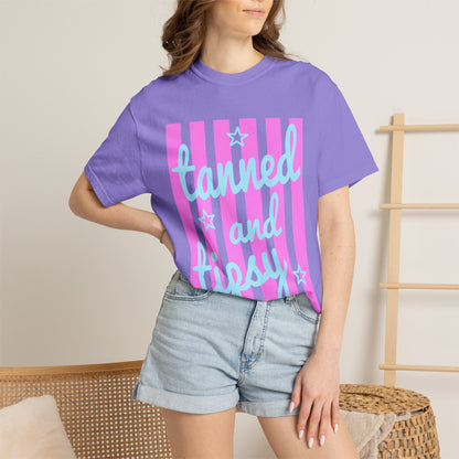 Tanned and Tipsy Graphic T-Shirt
