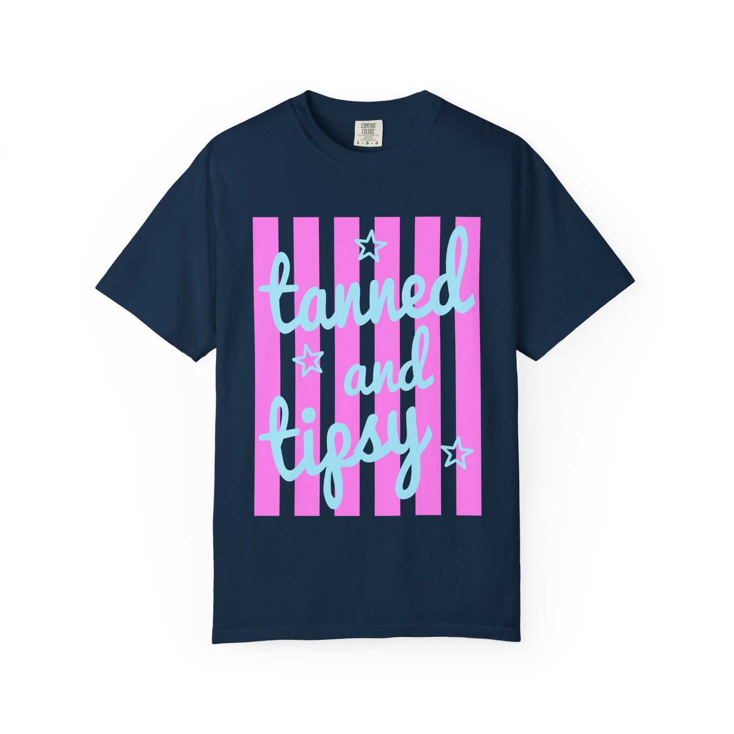 Tanned and Tipsy Graphic T-Shirt