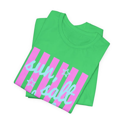 Sun, Salt and Sand Tee — Summer Beach Graphic T-Shirt